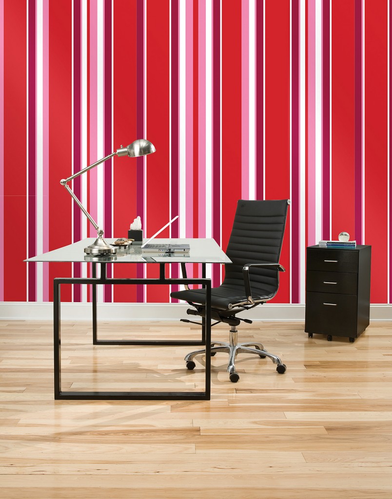 Red Hot Flirt Stripe Room