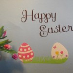 Easter Eggs and Tulips, so pretty Easter Eggs and Tulips, so pretty