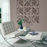 Fashion trend animal print wall art