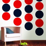 Awesome 4th of Julyu Decoration by WallPops Blue & Red Dots