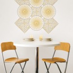 Shimmering and Global Chic designer wall art trend