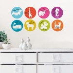 Weekly Dry-Erase Calendar Dots by Jonathan Adler for WallPops Brilliant Teacher Gifts from WallPops