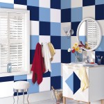 4th of July Party Idea from WallPops Blue and White Blox