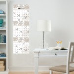 WallPops Dry-Erase Decals Kolkata 3-Piece Calendar, Message Board Planner