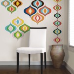 Beautiful vibrant pops of color, just like Fall's splendor, with this wall art kit