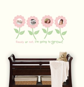 WallPops Baby Frames Peel and Stick Nursery Decals