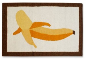 Peeled Banana Rug by Jonathan Adler