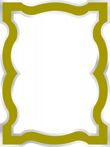 A designer message board by Jonathan Adler for WallPops with shimmering silver accents