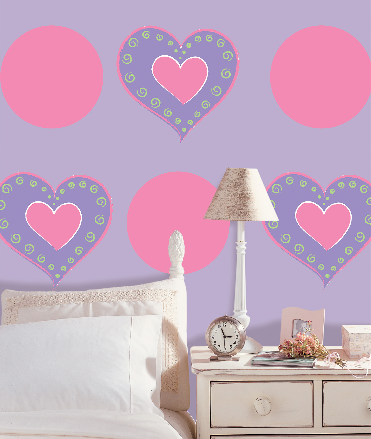 WallPops Hearts Wall Art for Valentines Day Idea