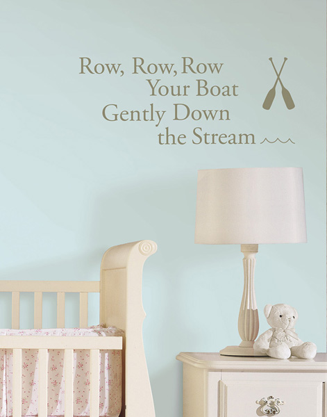 Nursery Wall Quote Decal