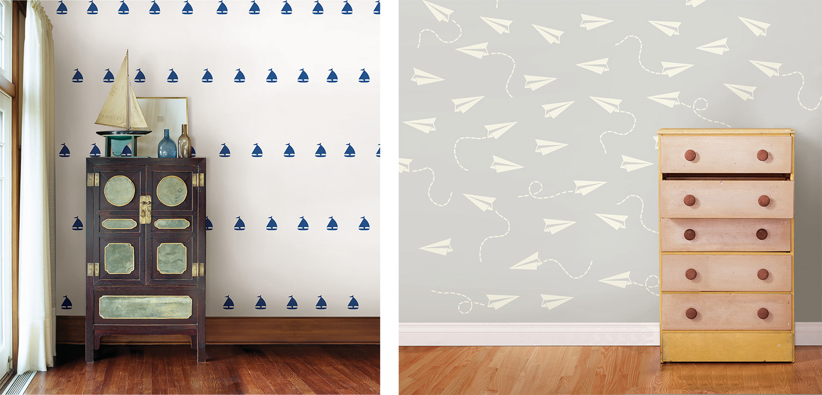 fun decorating ideas for a boys room sailboat wall decals