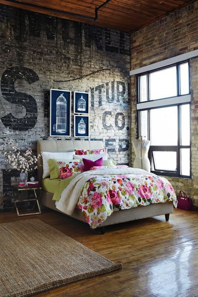 Loft with original brick design