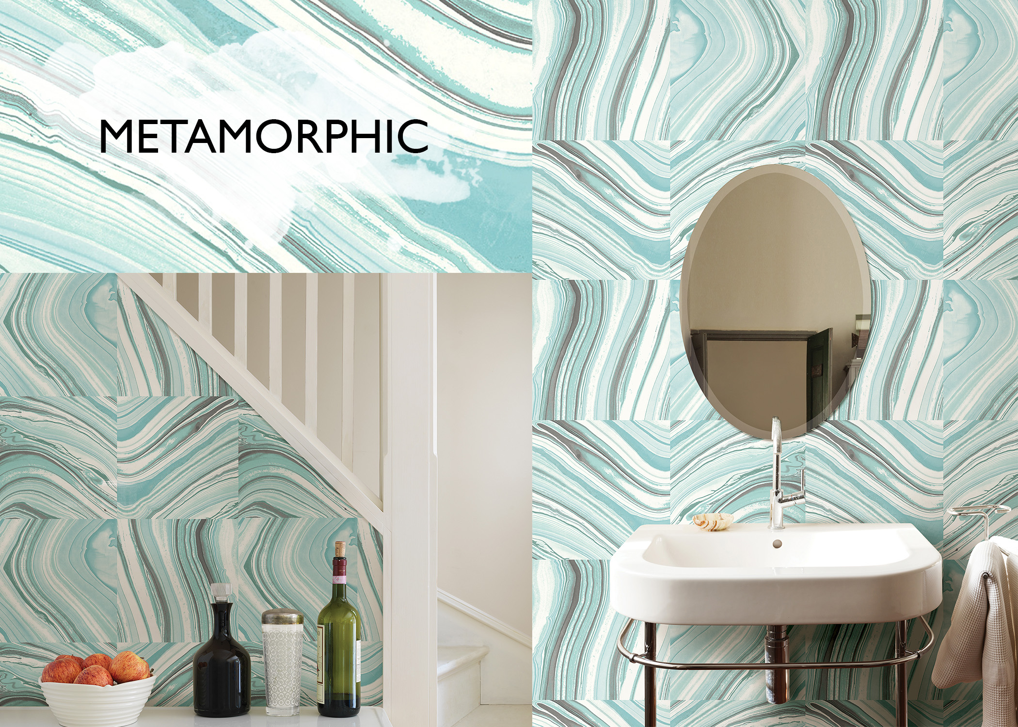 Metamorphic Agate NuWallpaper