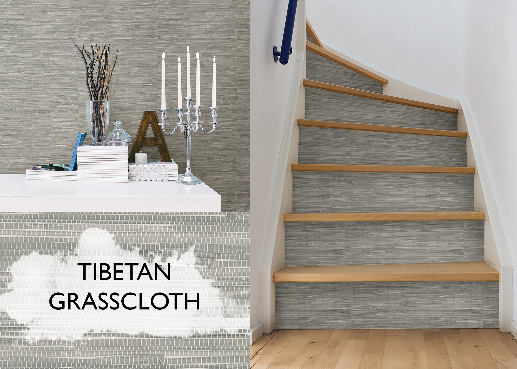 Tibetan Grasscloth NuWallpaper