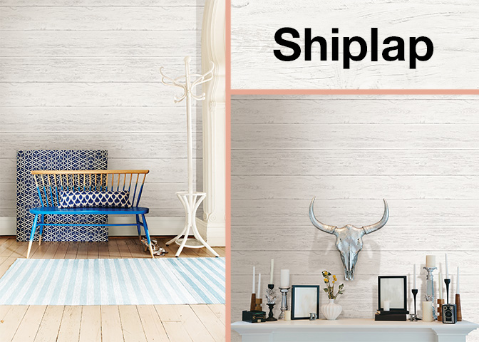 Shiplap Peel And Stick Wallpaper