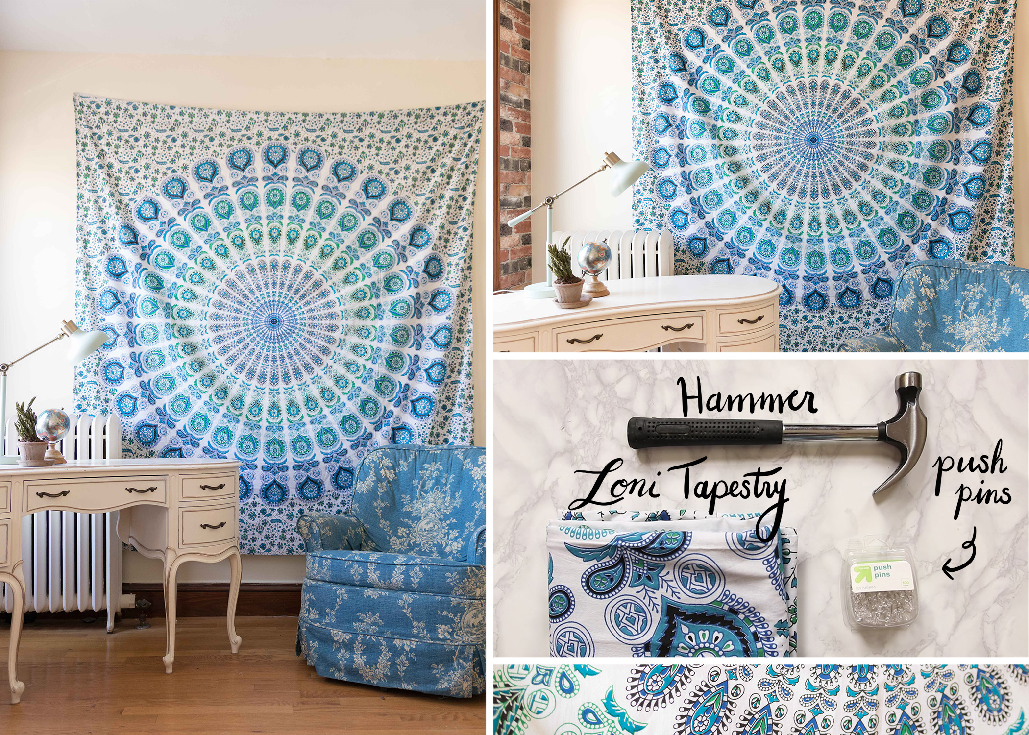 5 Ways to Style Wall Tapestries - PopTalk!