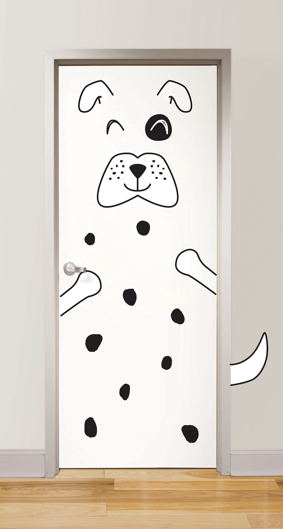 dog wall decal