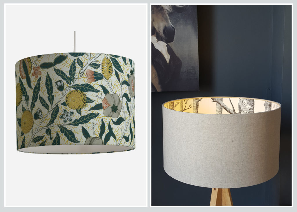 Upcycle With L And Stick Wallpaper, Can I Cover My Lampshade With Wallpaper
