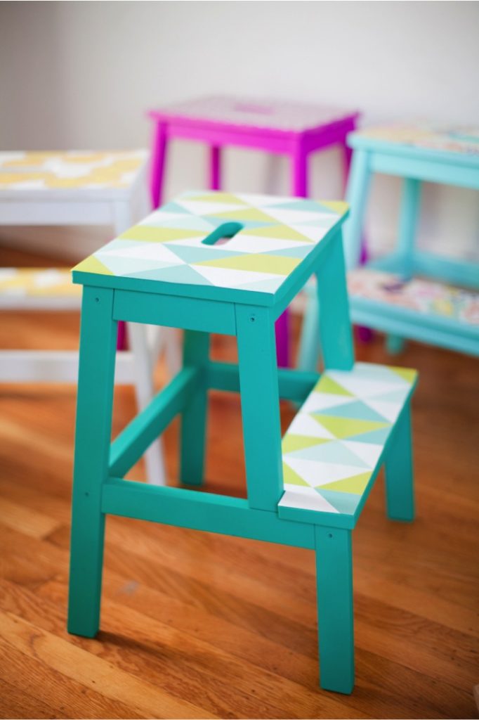 Colorful stool